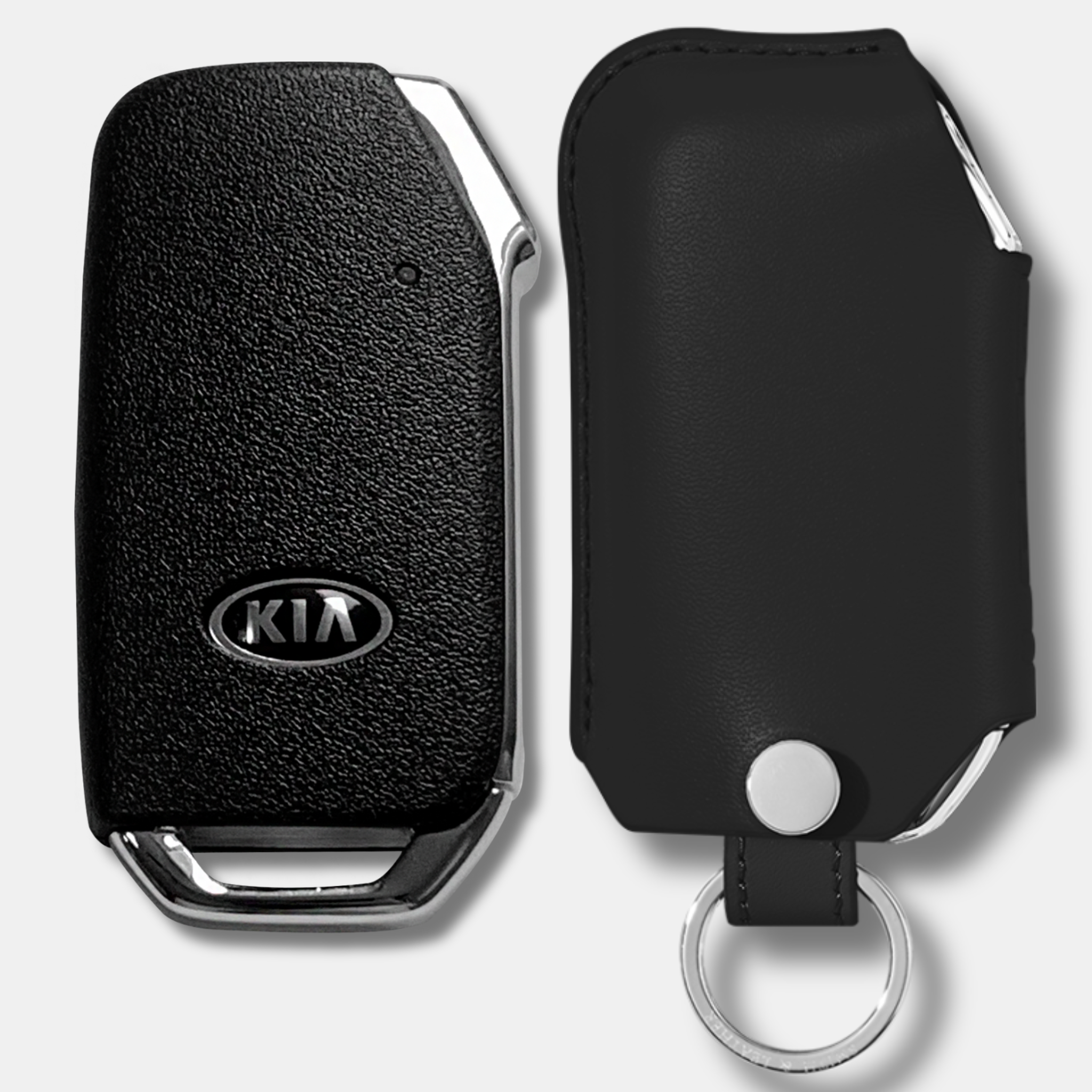 Premium Kia K-1 Key Fob Leather Case