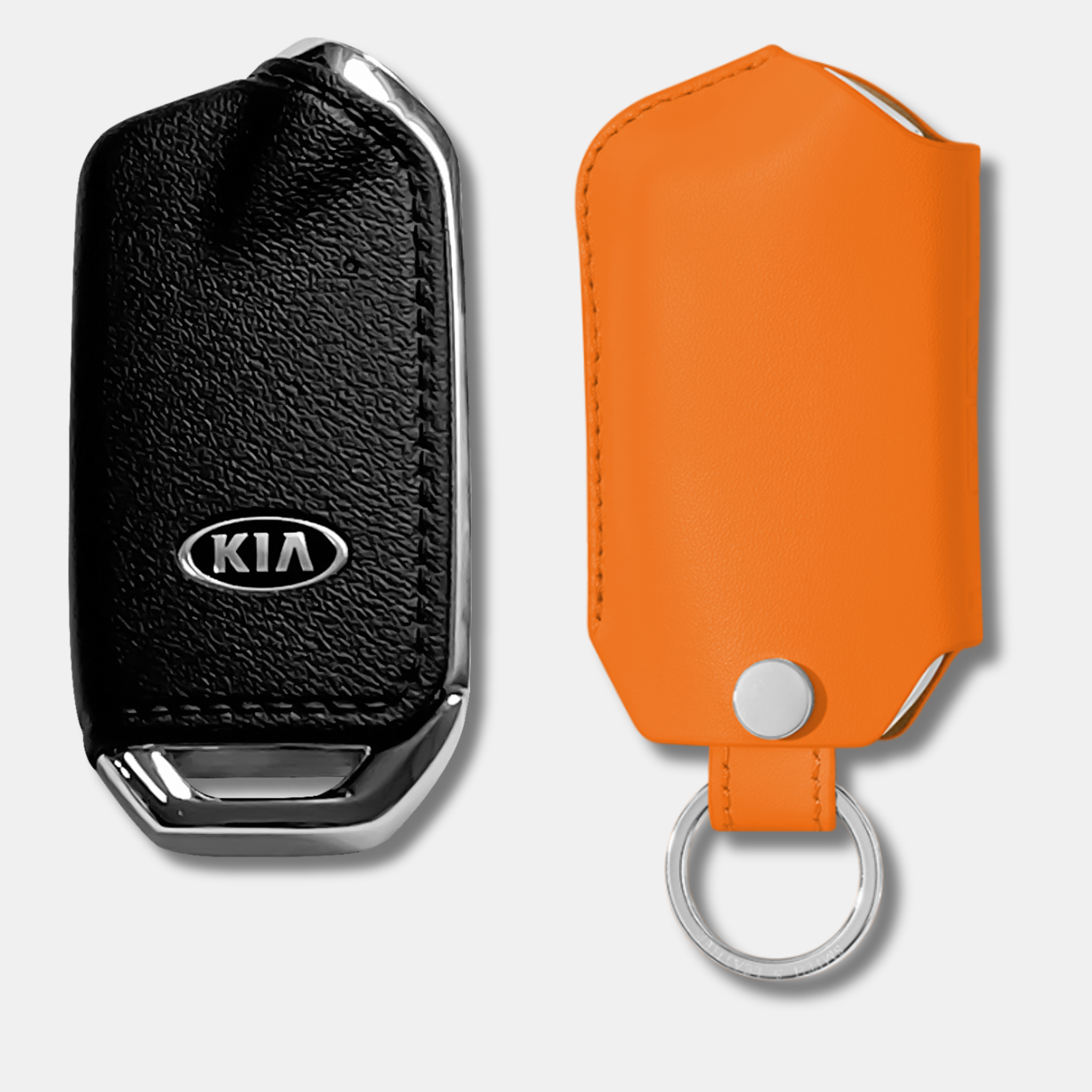 Premium Kia Stinger Key Fob Leather Case