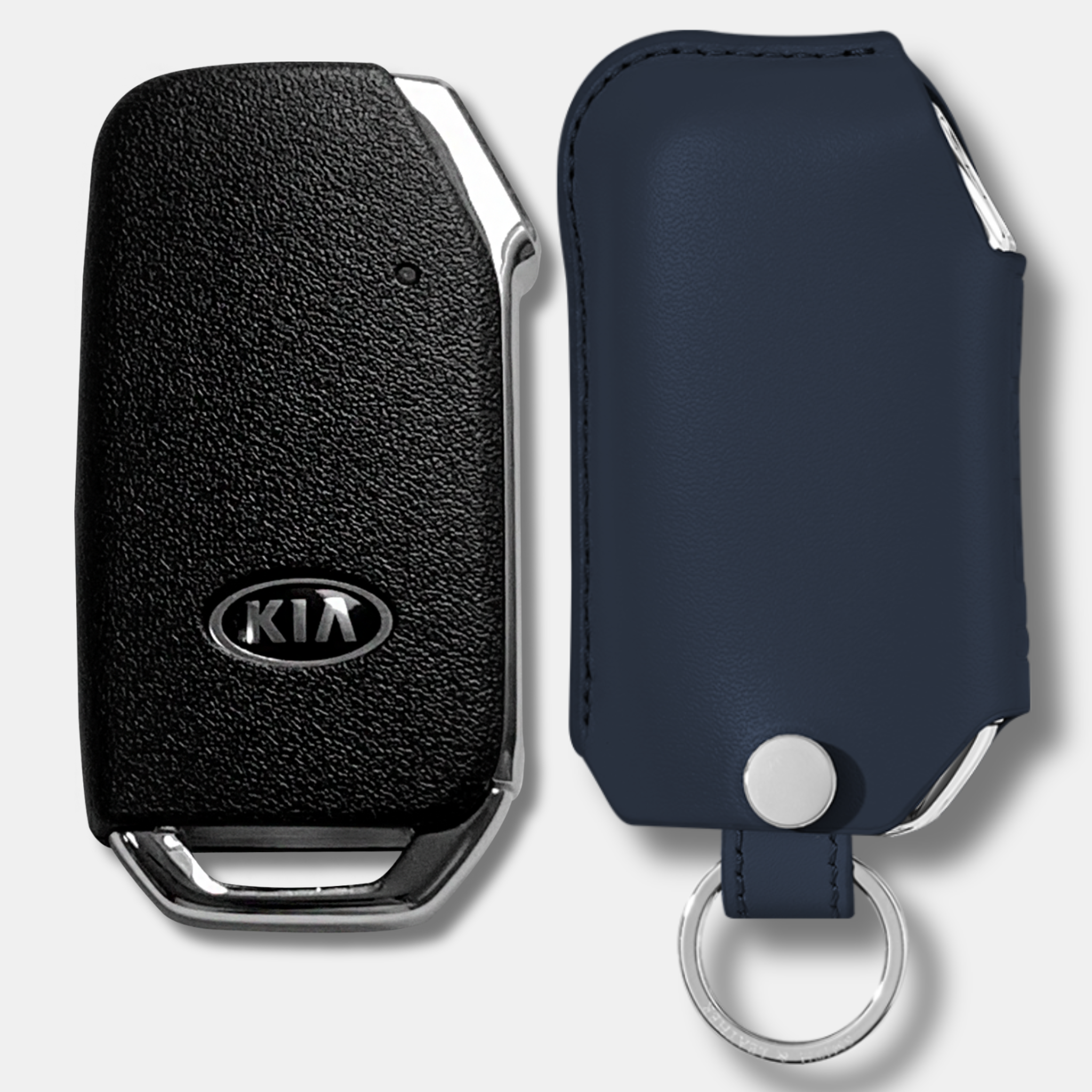 Premium Kia K-1 Key Fob Leather Case