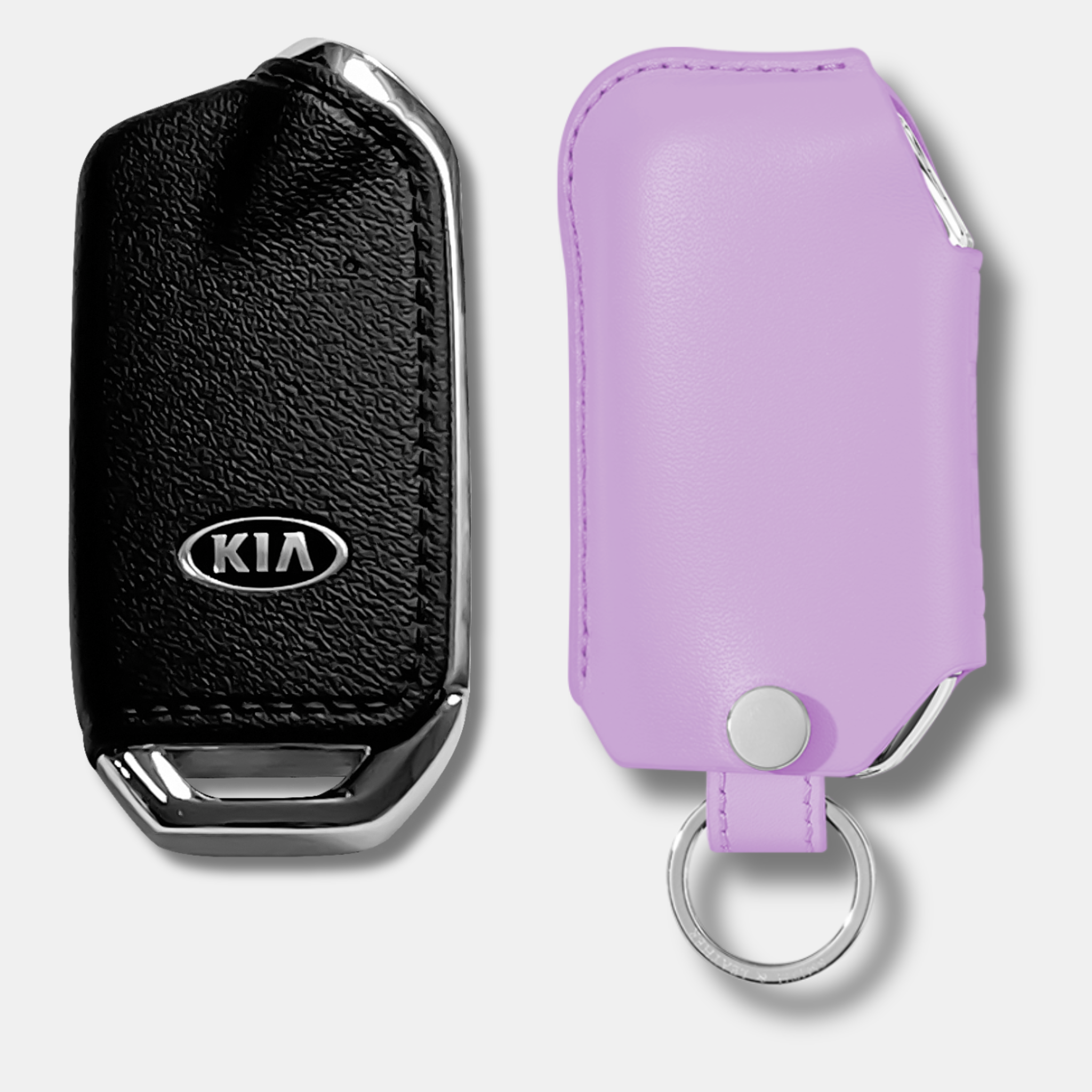 Premium Kia Stinger Key Fob Leather Case