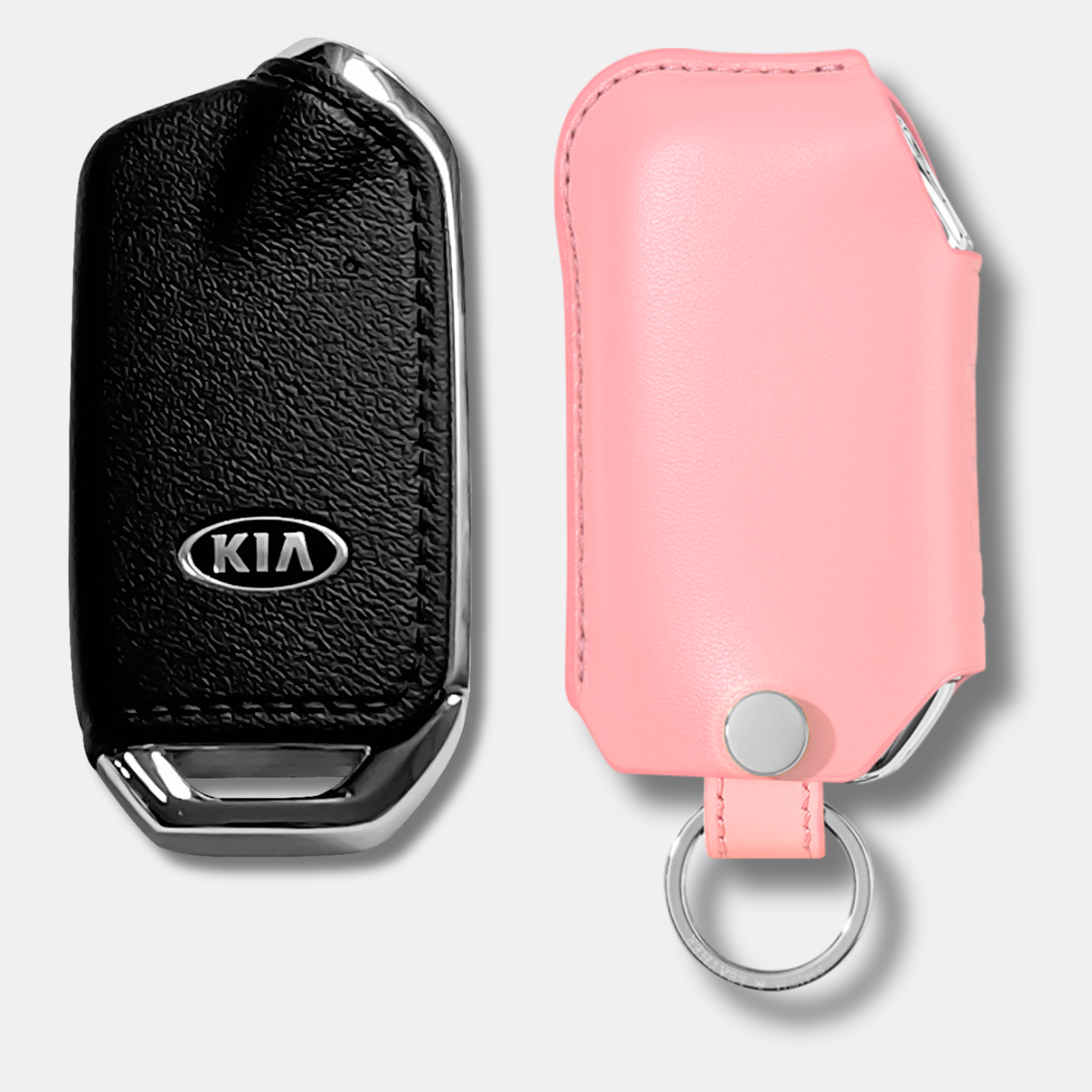 Premium Kia Stinger Key Fob Leather Case