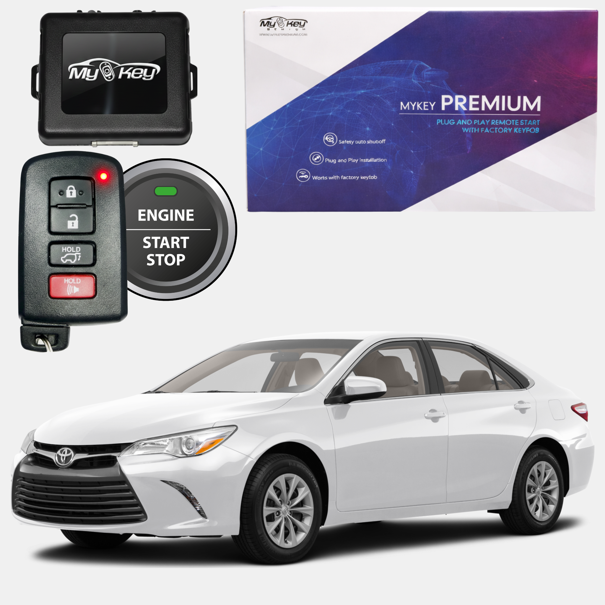 Toyota Camry Remote Start Kit – Plug & Play (2012–2025)