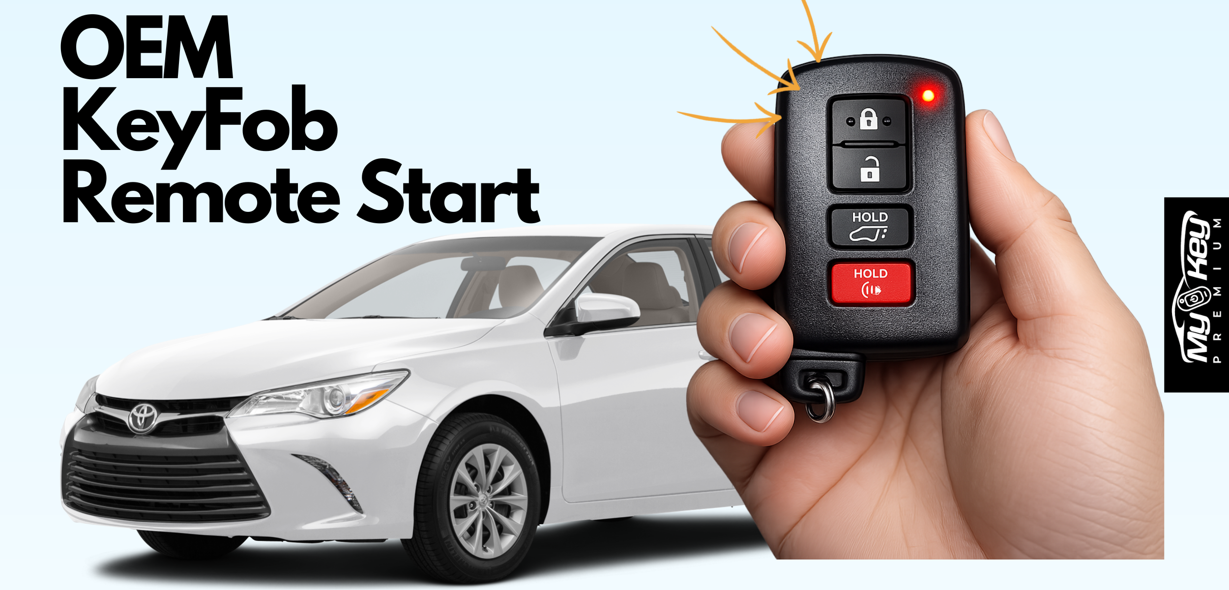 Toyota Camry XV50 (2015-2017) Remote Start Kit – Plug & Play