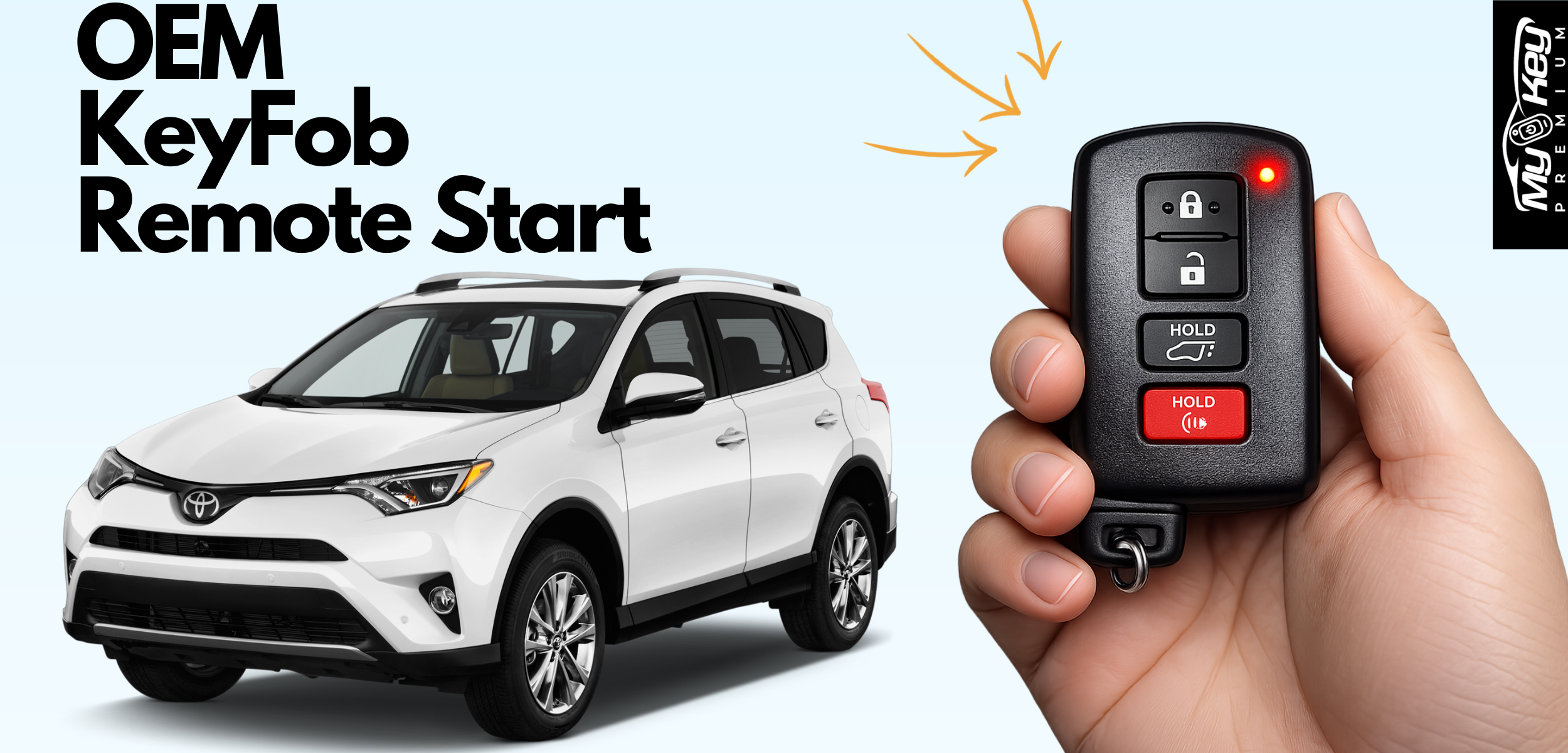Toyota RAV4 XA40 (2013-2018) Remote Start Kit – Plug & Play
