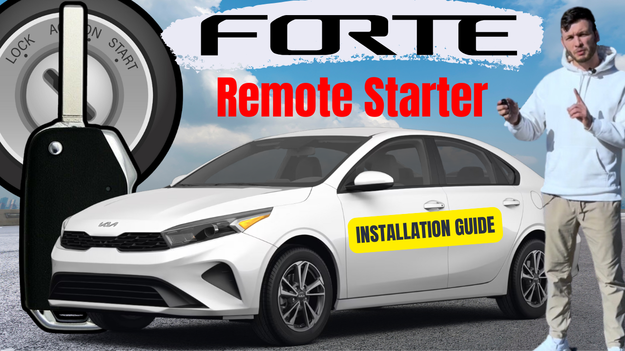 Kia Forte 2021-2025 Remote Engine Start installation by MyKey Premium