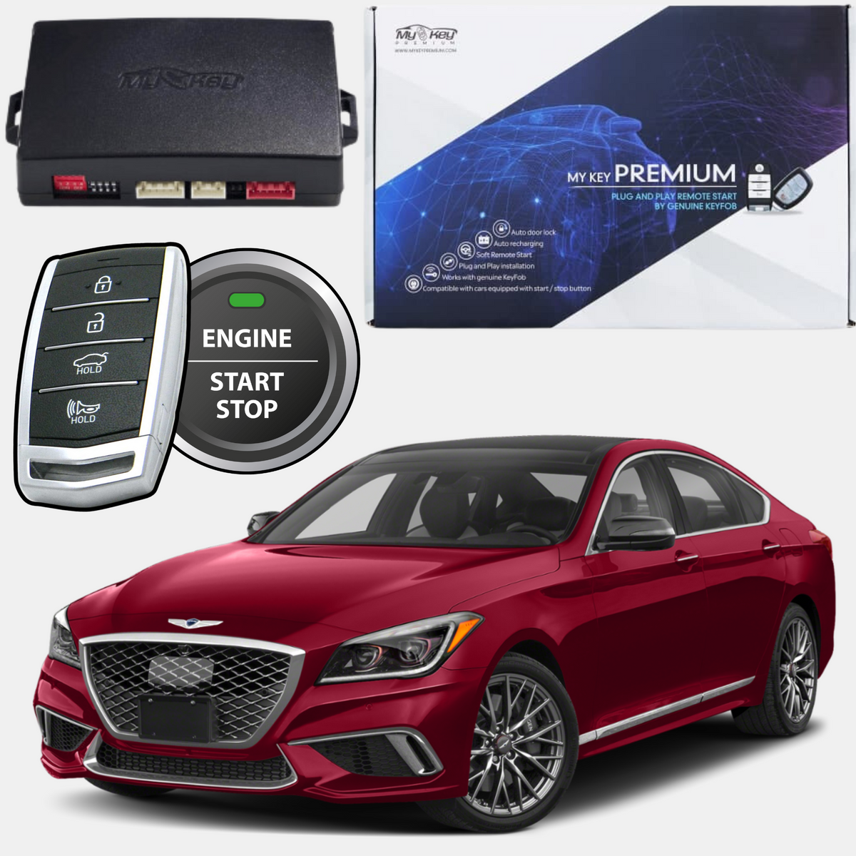 Genesis G80 Remote Starter