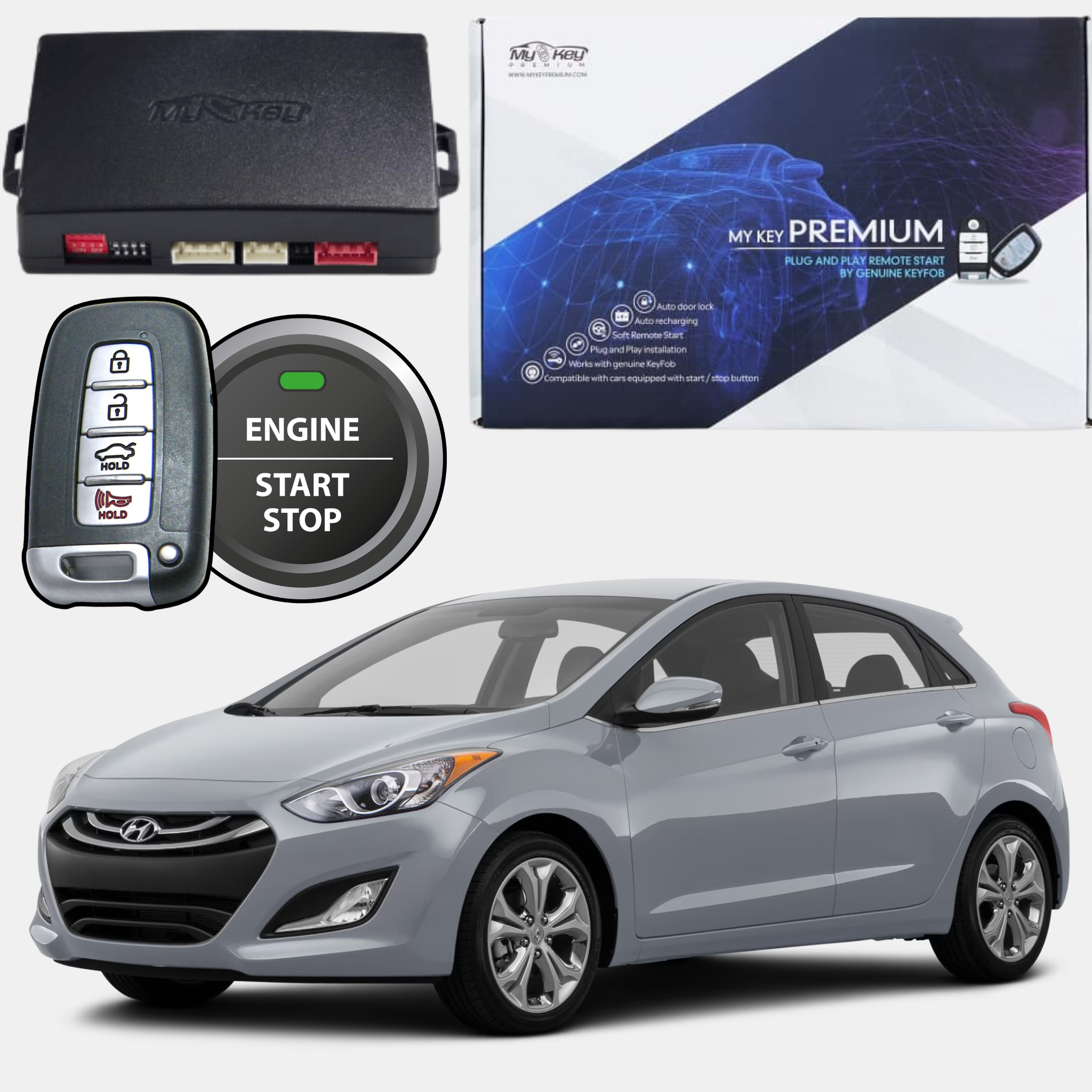 Hyundai i30 / ELANTRA GT Remote Starter