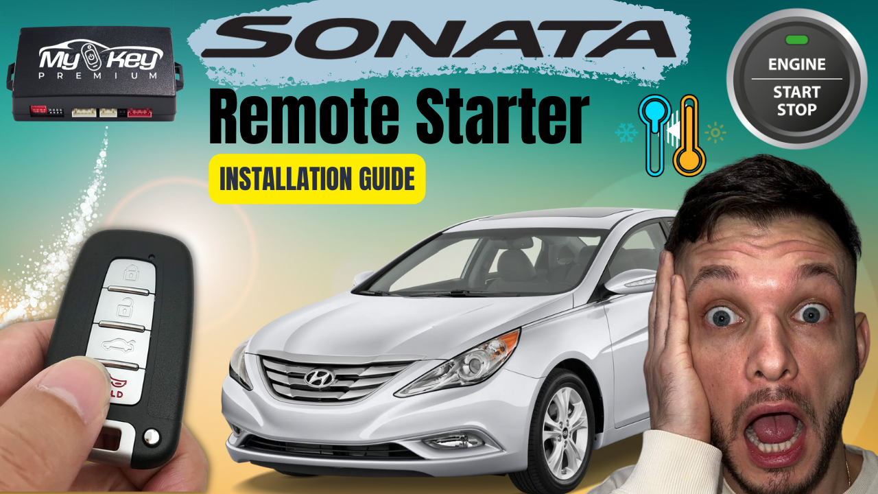 Hyundai Sonata 2009 2014 Remote Auto Starter kit