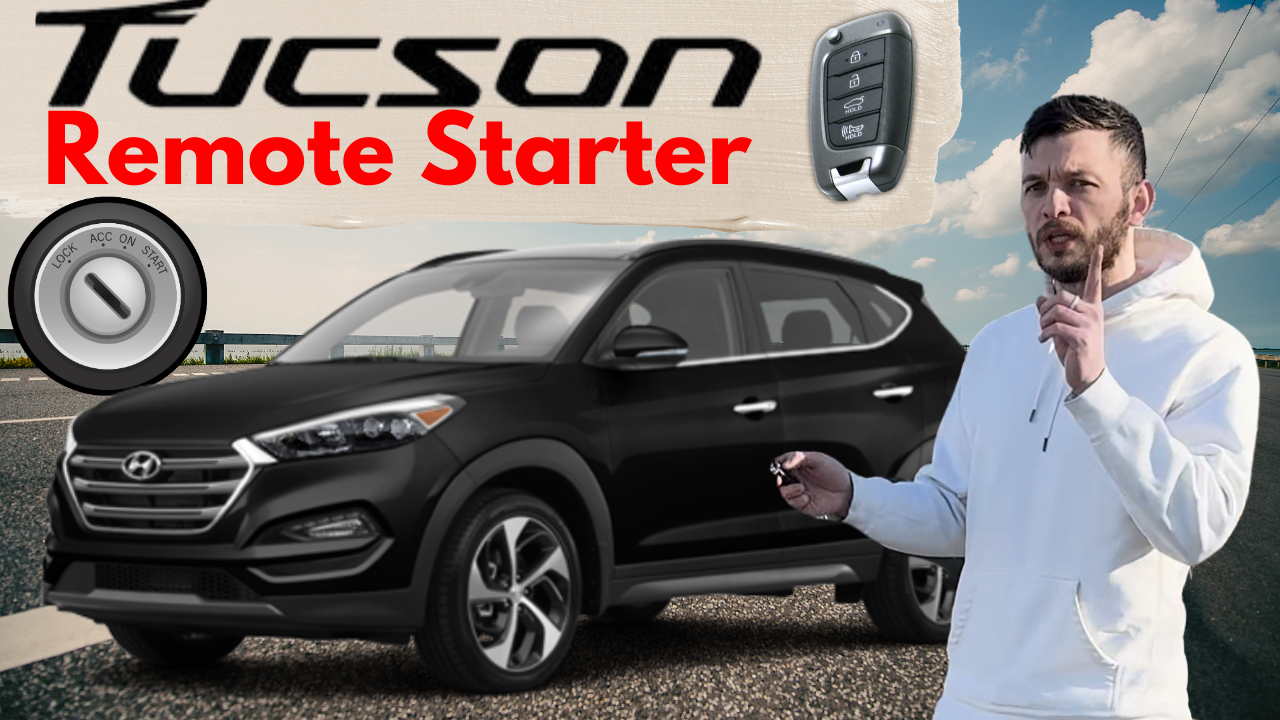 2015 - 2020 hyundai tucson remote engine starter installation