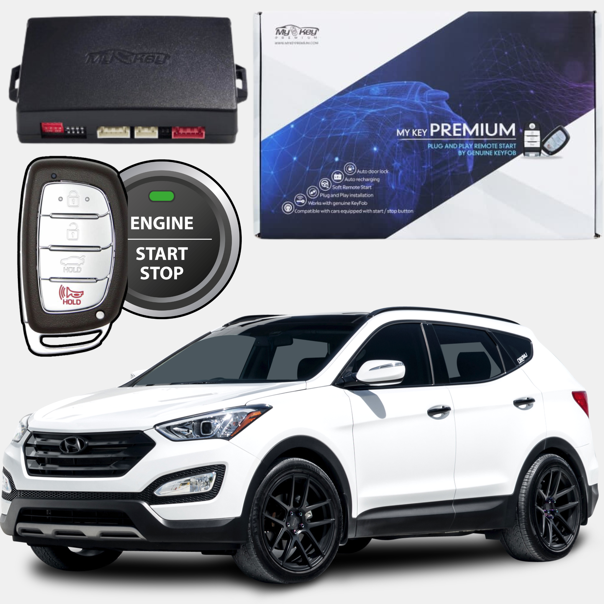 2020 hyundai santa fe remote deals start