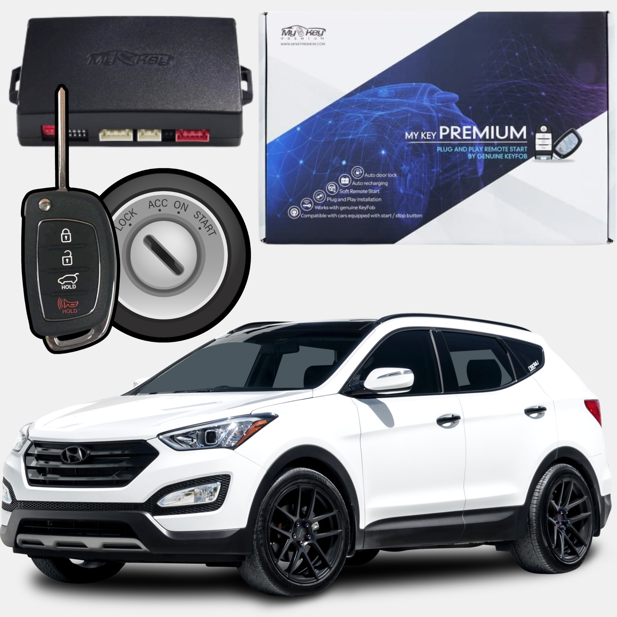 Hyundai Santa Fe Remote Starter