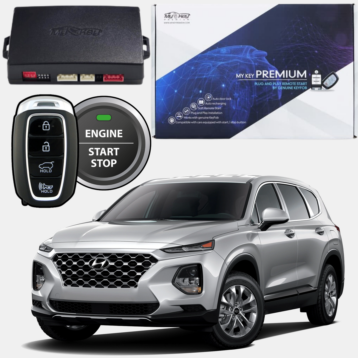 Mykey premium Best Hyundai Remote starter