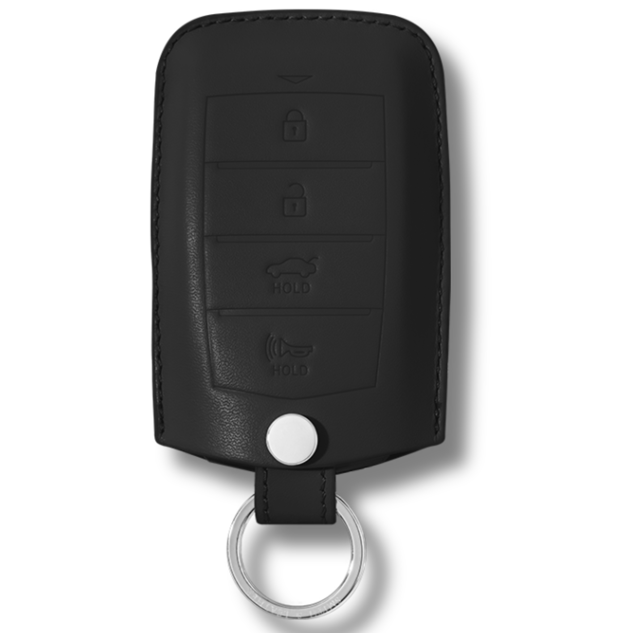 Genesis Key Fob Premium Leather Case black