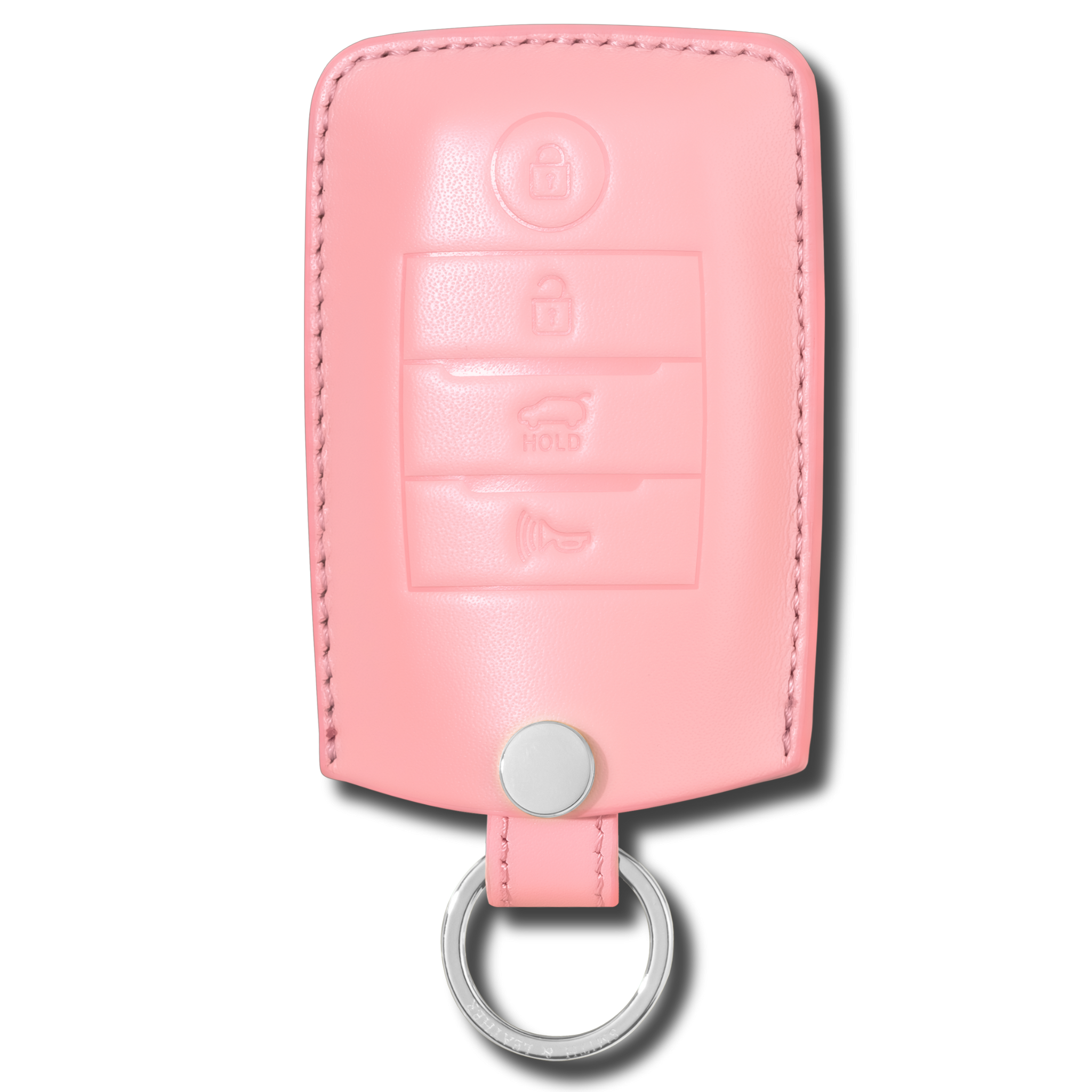 Kia Optima key fob premium leather case pink