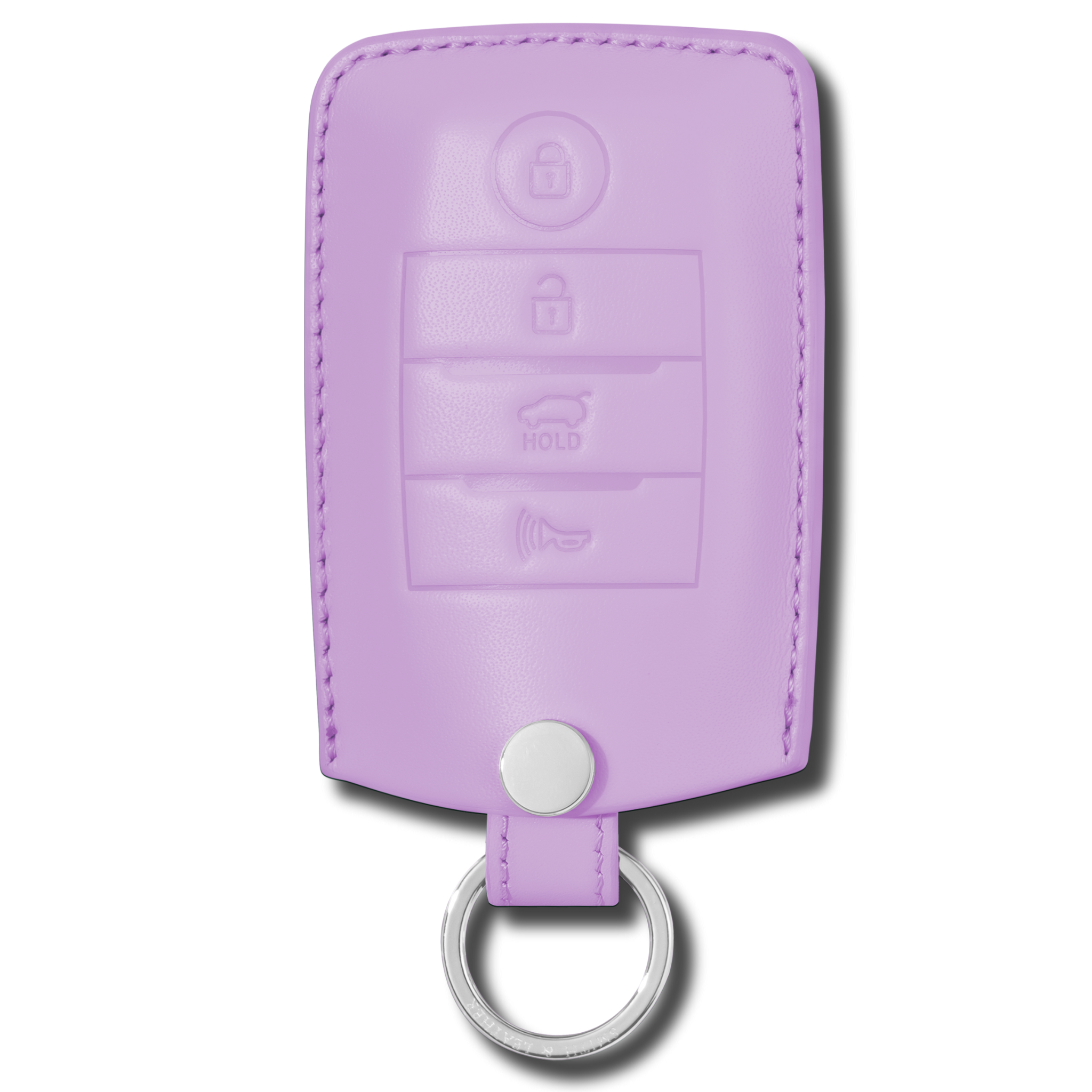 Kia Optima key fob premium leather case purple