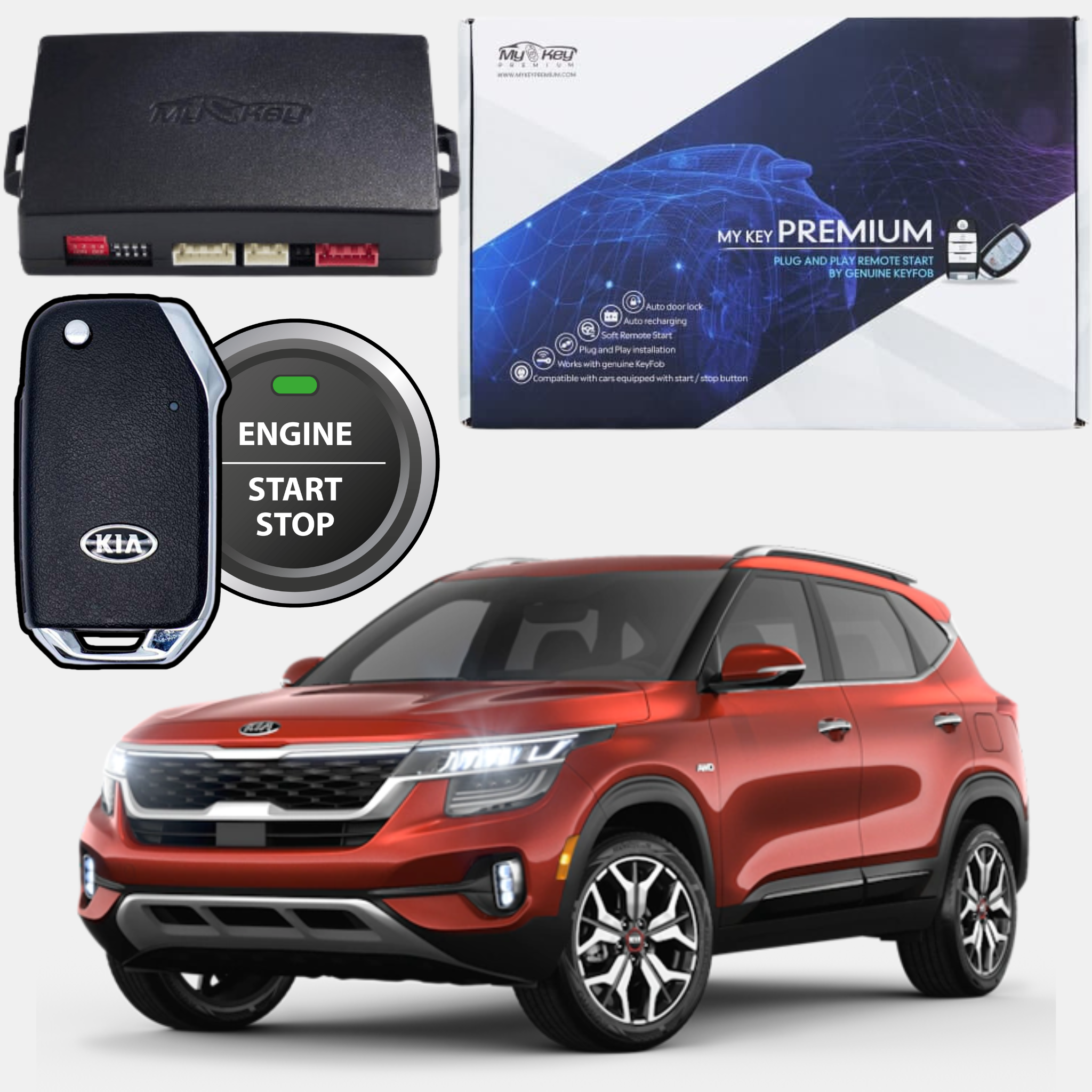 kia seltos remote starter kit [MyKeyPremium]