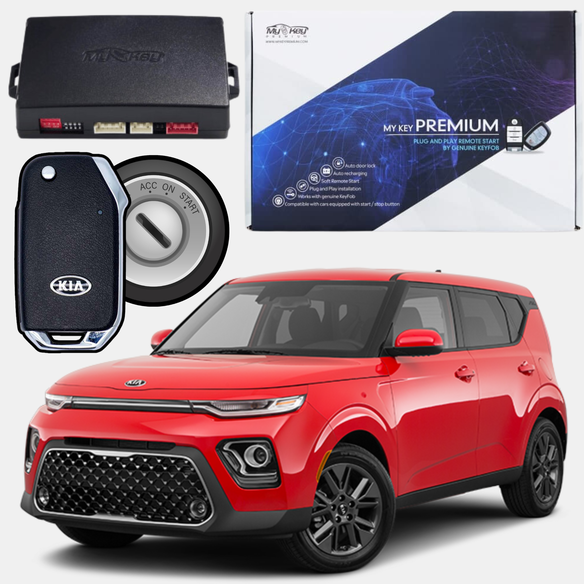 Kia Soul SK3 (2020-2026) Remote Start Kit – Plug & Play