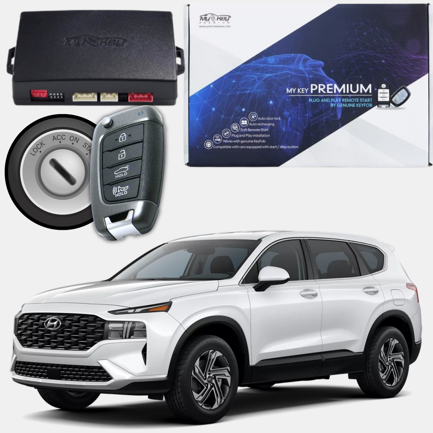 Hyundai Santa Fe Remote Starter