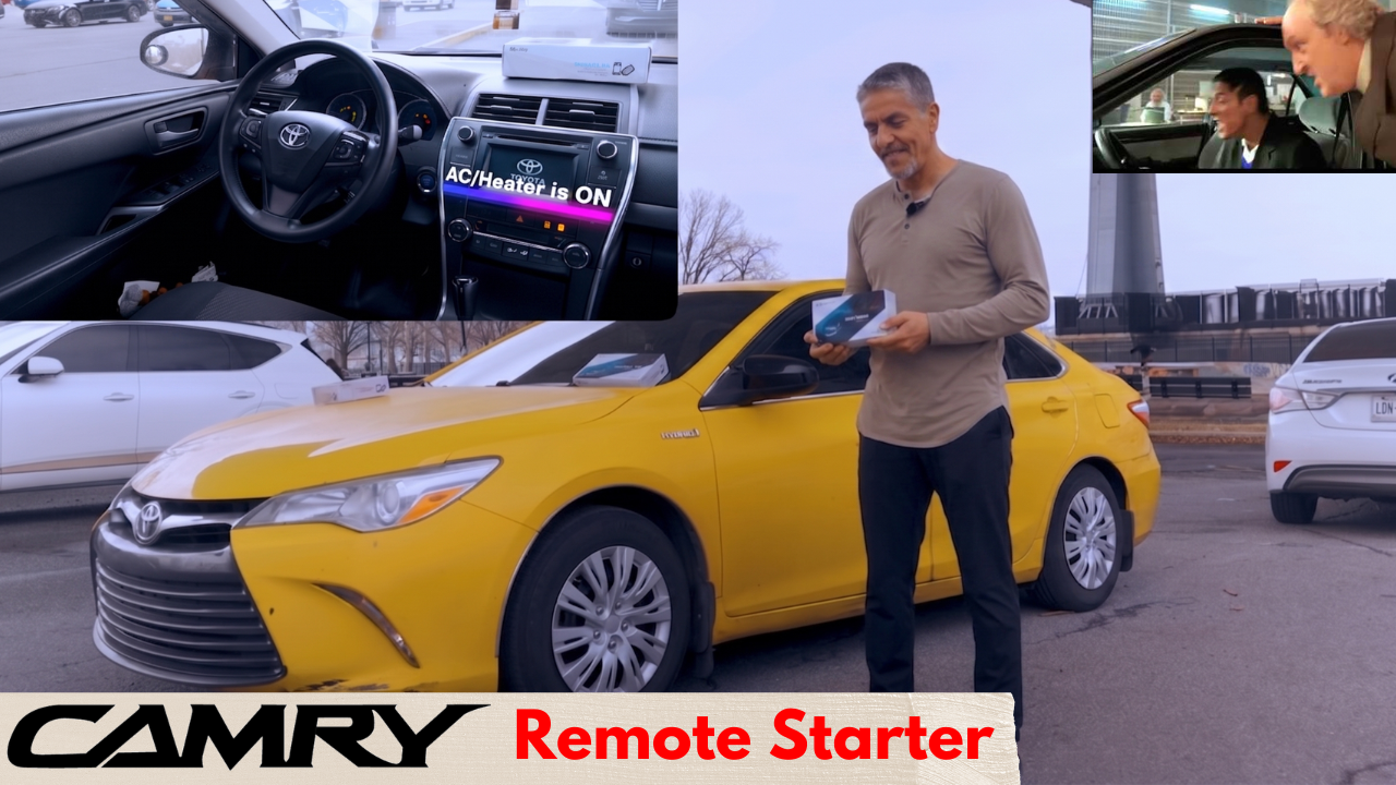 Toyota Camry XV50 (2015-2017) Remote Start Kit – Plug & Play Installation | MyKey Premium
