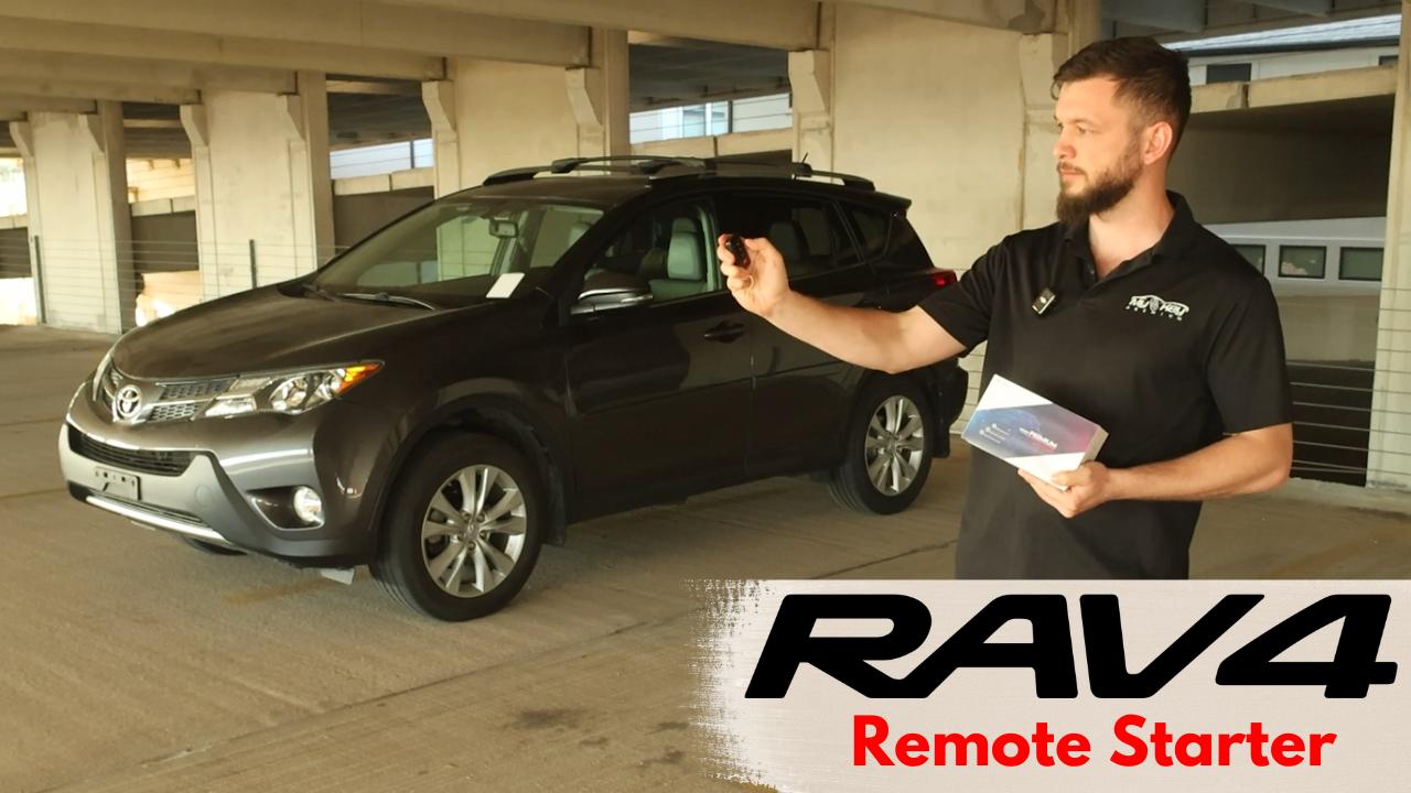 toyota rav4 xa40 remote starter installation 